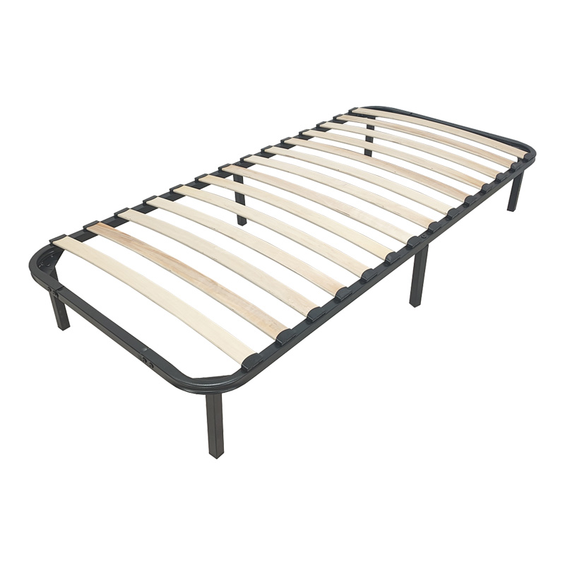 Κρεβάτι-υπόστρωμα Amaso pakoworld μεταλλικό μαύρο 90x190x28εκ Κρεβάτι-υπόστρωμα Amaso pakoworld μεταλλικό μαύρο 90x190x28εκ - Image 4