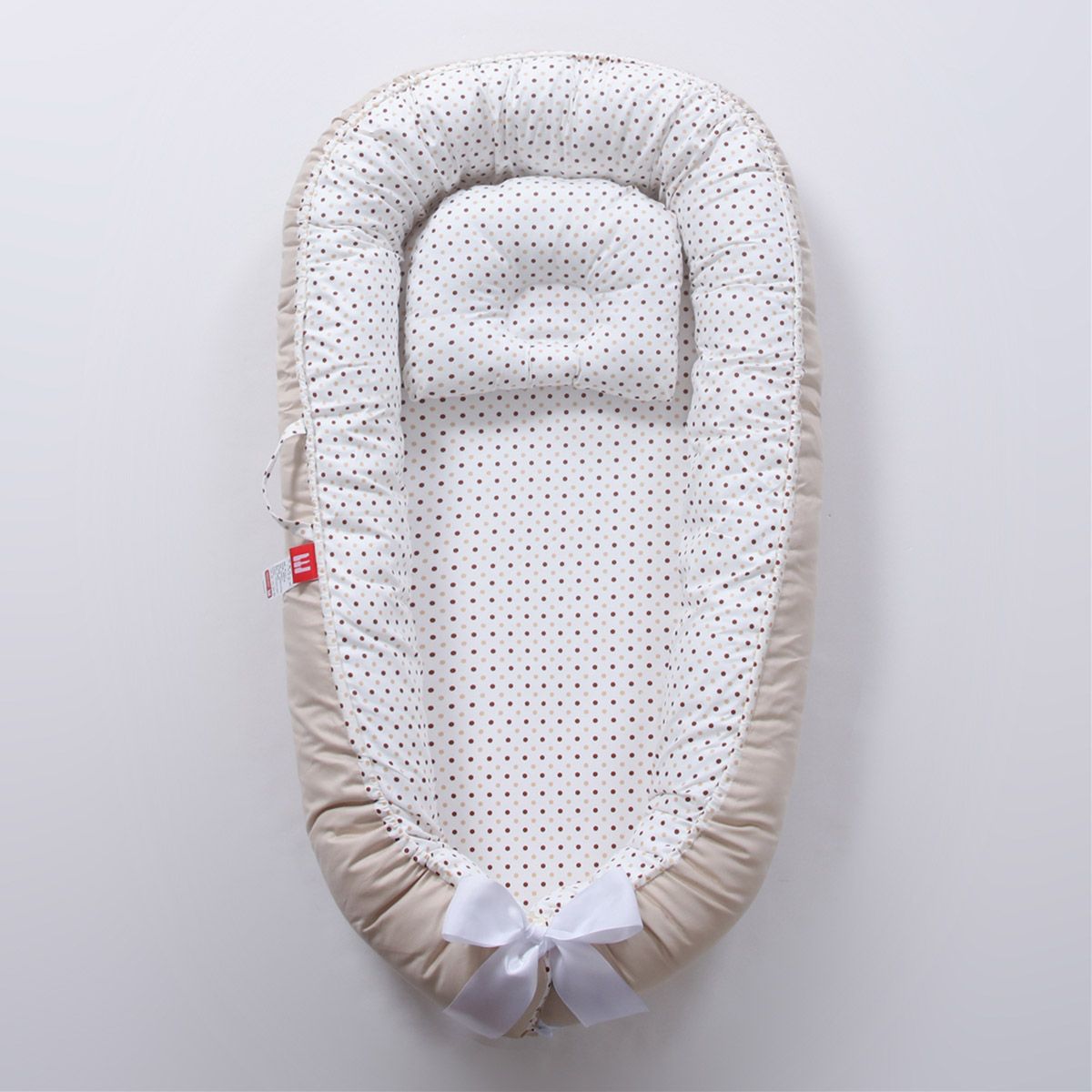 Beauty Home Bρεφική φωλιά με μαξιλάρι Art 5321 53x88 Μπεζ Beauty Home Bρεφική φωλιά με μαξιλάρι Art 5321 53x88 Μπεζ