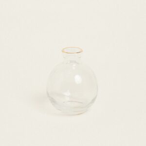 Beauty Home ΒΑΖΟ ΜΕ ΧΡΥΣΟ ΣΤΟΜΙΟ 9 x 7.3 cm