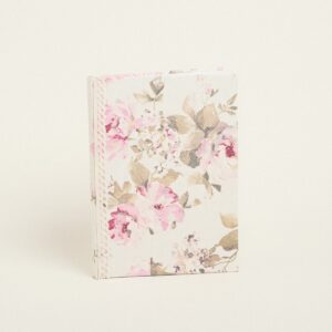 Beauty Home ΒΙΒΛΙΟ ΕΥΧΩΝ ΚΛΑΣΙΚΟ ΦΛΟΡΑΛ ΕΚΡΟΥ