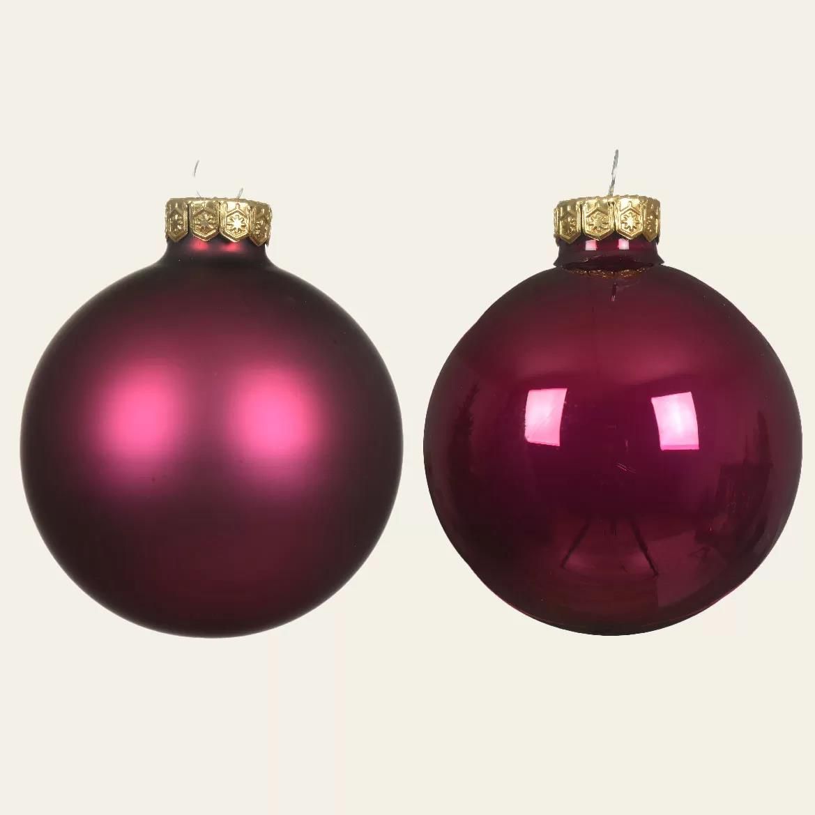 Beauty Home ΓΥΑΛΙΝΕΣ ΜΠΑΛΕΣ ΜΑΤΖΕΝΤΑ 6 CM ΣΕΤ 12 ΤΜΧ Beauty Home ΓΥΑΛΙΝΕΣ ΜΠΑΛΕΣ ΜΑΤΖΕΝΤΑ 6 CM ΣΕΤ 12 ΤΜΧ