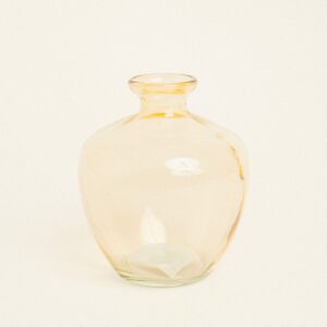 Beauty Home Γυάλινο Βάζο 14 x 16 cm