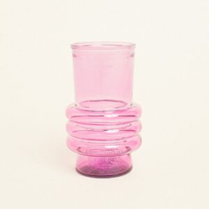 Beauty Home Γυάλινο Βάζο Ελάνη 17 CM