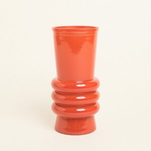 Beauty Home Γυάλινο Βάζο Ελάνη 25 CM