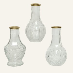 Beauty Home Γυάλινο βάζο 8 x 11,5 cm