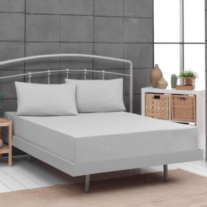 Beauty Home Ζεύγος μαξιλαροθήκες μονόχρωμες Art 1999 52x73 Γκρι