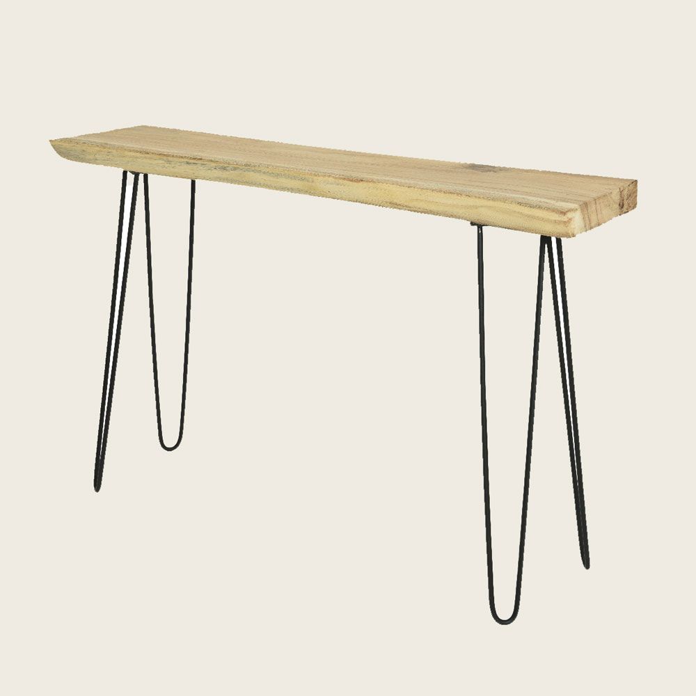 Beauty Home ΚΟΝΣΟΛΑ ΞΥΛΙΝΗ ΜΕΤΑΛΛΙΚΑ ΠΟΔΙΑ 120 x 30 x 80 cm Beauty Home ΚΟΝΣΟΛΑ ΞΥΛΙΝΗ ΜΕΤΑΛΛΙΚΑ ΠΟΔΙΑ 120 x 30 x 80 cm