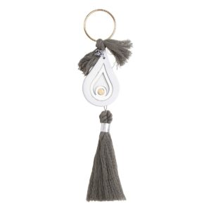 Beauty Home ΚΡΕΜΑΣΤΟ ΚΕΡΑΜΙΚΟ ΔΑΚΡΥ ΜΕ PLEXI GLASS MATI ΑΣΗΜΙ ΠΡΑΣΙΝΟ ΕΥΚΑΛΥΠΤΟΥ