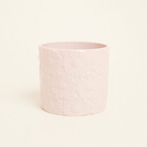 Beauty Home Κασπώ Πήλινο με Ανάγλυφο Σχέδιο Λουλουδιών
12.8cm x 13.1cm