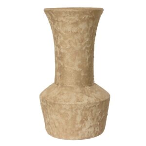 Beauty Home Κεραμικό Βάζο με Χρυσό Γκλίτερ 16cm x 30cm