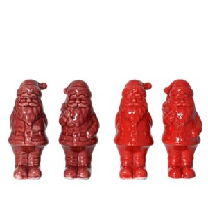 Beauty Home Κεραμικός Αγιος Βασίλης 5 x 5 x 10 cm