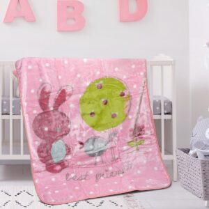 Beauty Home Κουβέρτα βρεφική Art 5256 110x140 Ροζ