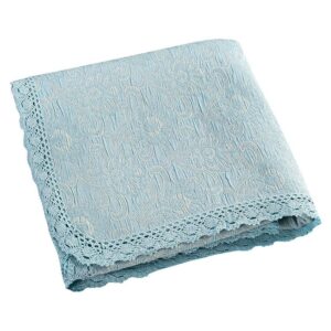 Beauty Home Κουβέρτα ζακάρ Art 1349 με δαντέλα υπέρδιπλη σε 5 χρώματα  230x250
