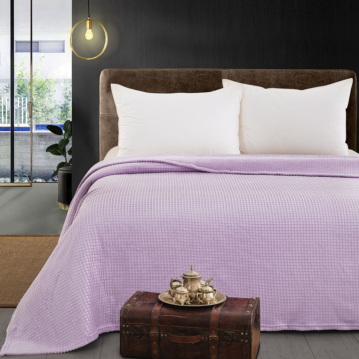 Beauty Home Κουβέρτα μονόχρωμη μονή Fleece Art 11553 160x220 Λιλά Beauty Home Κουβέρτα μονόχρωμη μονή Fleece Art 11553 160x220 Λιλά