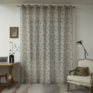 Beauty Home Κουρτίνα Art 6120 280x280 Μπεζ,Κόκκινο,Μπλε