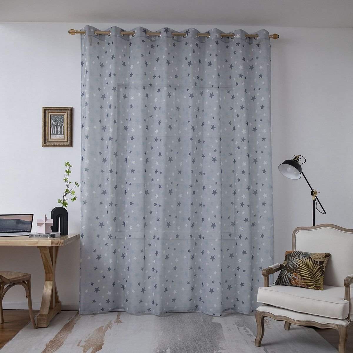 Beauty Home Κουρτίνα Art 6121 280x280 Γαλάζιο,Μπλε Beauty Home Κουρτίνα Art 6121 280x280 Γαλάζιο,Μπλε