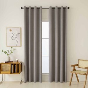 Beauty Home Κουρτίνα Full Blackout σκίασης με 8 κρίκους Total Art 8446 140x270 Αμέθυστος