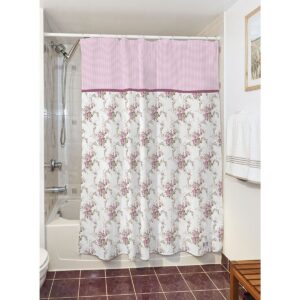 Beauty Home Κουρτίνα μπάνιου Bouquet Art 3240  190x180  Μωβ