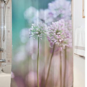 Beauty Home Κουρτίνα μπάνιου Frail Art 3063 190x180 Εμπριμέ