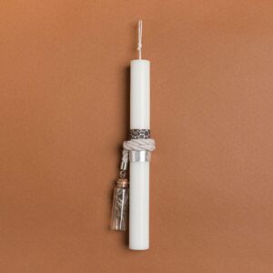 Beauty Home ΛΑΜΠΑΔΑ 25cm ΓΥΑΛΙΝΟ ΜΠΟΥΚΑΛΑΚΙ ΜΕ ΑΠΟΞΗΡΑΜΕΝΟ ΜΠΕΖ ΣΕ ΣΥΣΚΕΥΑΣΙΑ ΔΩΡΟΥ