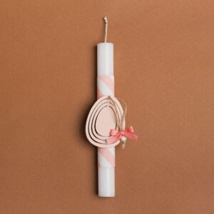 Beauty Home ΛΑΜΠΑΔΑ 25cm ΞΥΛΙΝΟ ΑΥΓΟ ΣΟΜΟΝ ΣΕ ΣΥΣΚΕΥΑΣΙΑ ΔΩΡΟΥ