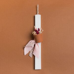 Beauty Home ΛΑΜΠΑΔΑ 33cm ΚΑΣΠΩ ΜΕ ΑΠΟΞΗΡΑΜΕΝΑ ΡΟΖ ΣΕ ΣΥΣΚΕΥΑΣΙΑ ΔΩΡΟΥ