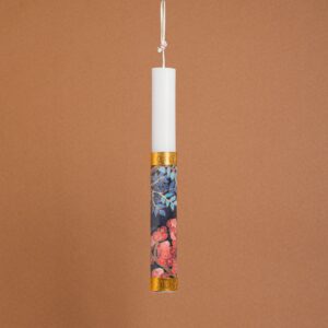 Beauty Home ΛΑΜΠΑΔΑ ΣΤΟΛΙΣΜΕΝΗ ΒΕΛΟΥΔΟ ΜΠΛΕ ΛΟΥΛΟΥΔΙΑ ΣΕ ΣΥΣΚΕΥΑΣΙΑ ΔΩΡΟΥ