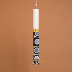 Beauty Home ΛΑΜΠΑΔΑ ΣΤΟΛΙΣΜΕΝΗ ΣΤΟΦΑ ΜΑΥΡOI ΚΥΚΛΟΙ ΣΕ ΣΥΣΚΕΥΑΣΙΑ ΔΩΡΟΥ