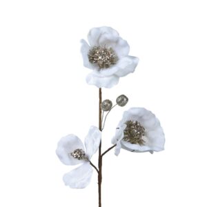 Beauty Home ΛΟΥΛΟΥΔΙ ΒΕΛΟΥΔΙΝΟ ΜΕ ΧΡΥΣΟ ΓΚΛΙΤΕΡ 58 cm