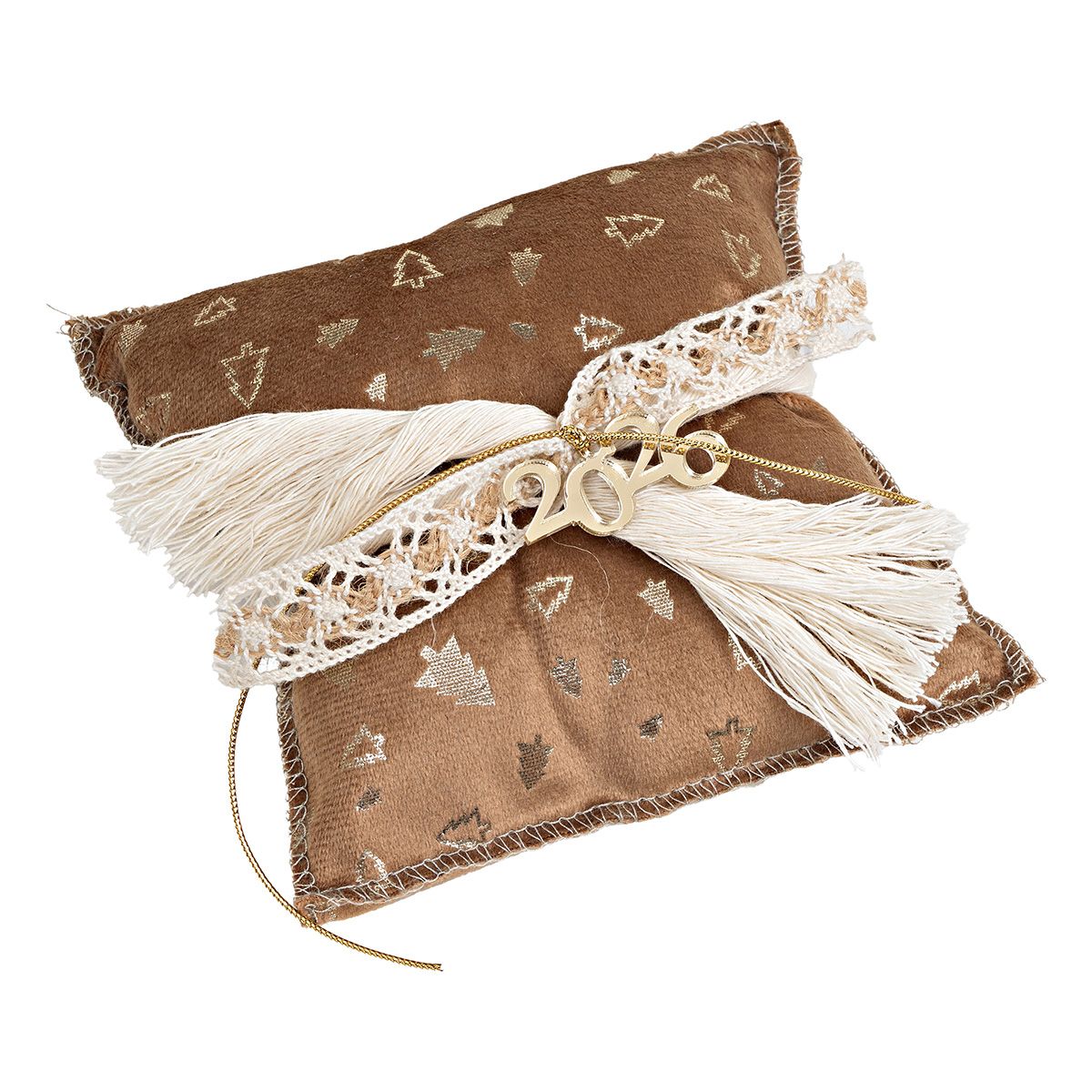 Beauty Home ΜΑΞΙΛΑΡΙ ΜΕ ΧΡΟΝ. Βελούδο Μπεζ Με Χρυσά Έλατα Beauty Home ΜΑΞΙΛΑΡΙ ΜΕ ΧΡΟΝ. Βελούδο Μπεζ Με Χρυσά Έλατα