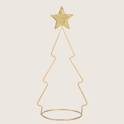 Beauty Home ΜΕΤΑΛΛΙΚΟ ΕΛΑΤΟ ΜΕ ΑΣΤΕΡΙ ΧΡΥΣΟ 10×21,5cm Beauty Home ΜΕΤΑΛΛΙΚΟ ΕΛΑΤΟ ΜΕ ΑΣΤΕΡΙ ΧΡΥΣΟ 10×21,5cm