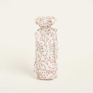 Beauty Home ΜΠΟΥΚΑΛΟΘΗΚΗ ΜΕ ΚΟΡΔΟΝΙ 33 x 15 cm  BERRIE XMAS