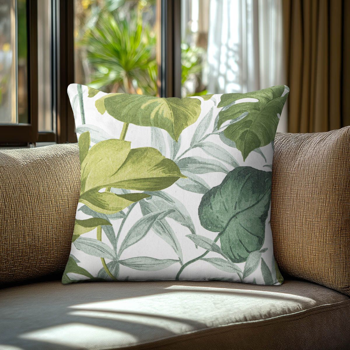 Beauty Home Μαξιλαροθήκη ΤΡΟΠΙΚΑ ΦΥΛΛΑ Beauty Home Μαξιλαροθήκη ΤΡΟΠΙΚΑ ΦΥΛΛΑ