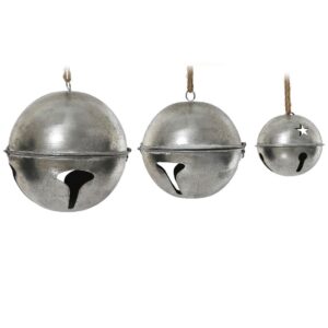 Beauty Home Μεταλλικά Κουδούνια Σετ 3 τμχ 24cm x 26cm