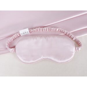 Beauty Home Μεταξωτή μάσκα ύπνου σε κουτί δώρου Art 12165 One size Ροζ