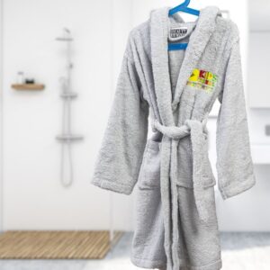 Beauty Home Μπουρνούζι εφηβικό Art 3267  8-10 ετών Γκρι