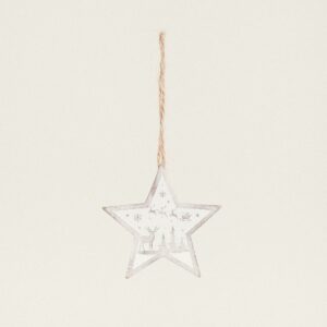 Beauty Home ΞΥΛΙΝH ΦΙΓΟΥΡA ΑΣΤΕΡΙ ΜΕ ΕΛΑΤΑ