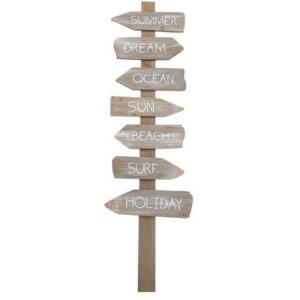 Beauty Home ΞΥΛΙΝΗ ΤΑΜΠΕΛΑ SUMMER VIBES 1.10 M X30 CM