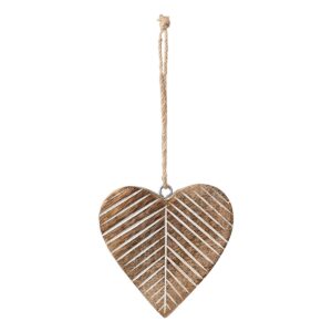 Beauty Home Ξύλινη Καρδιά 10 cm