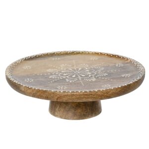 Beauty Home Ξύλινη Ταρτίερα  25 x 9 cm