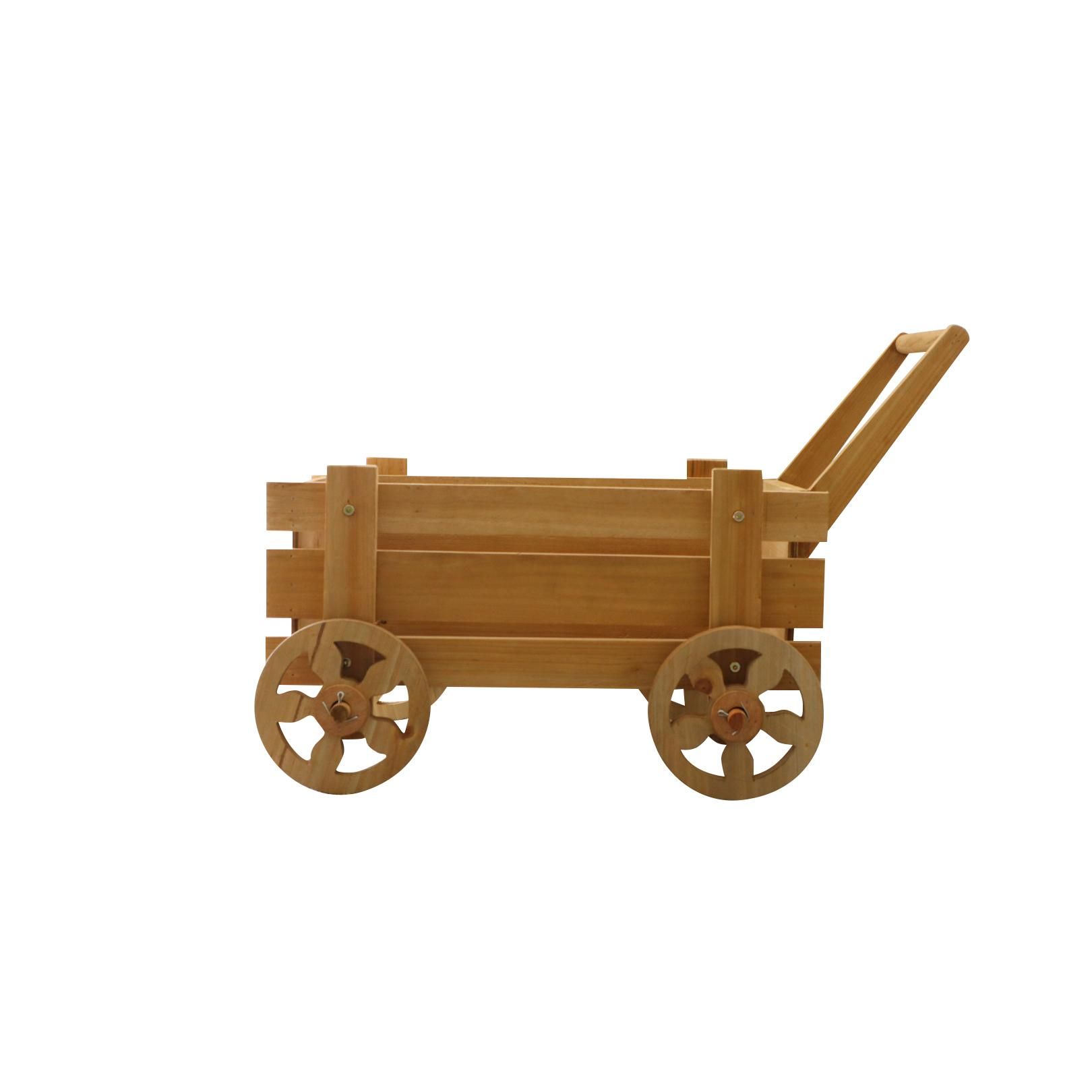 Beauty Home Ξύλινο Καρότσι Leila 69 x 47 x 37 CM Beauty Home Ξύλινο Καρότσι Leila 69 x 47 x 37 CM