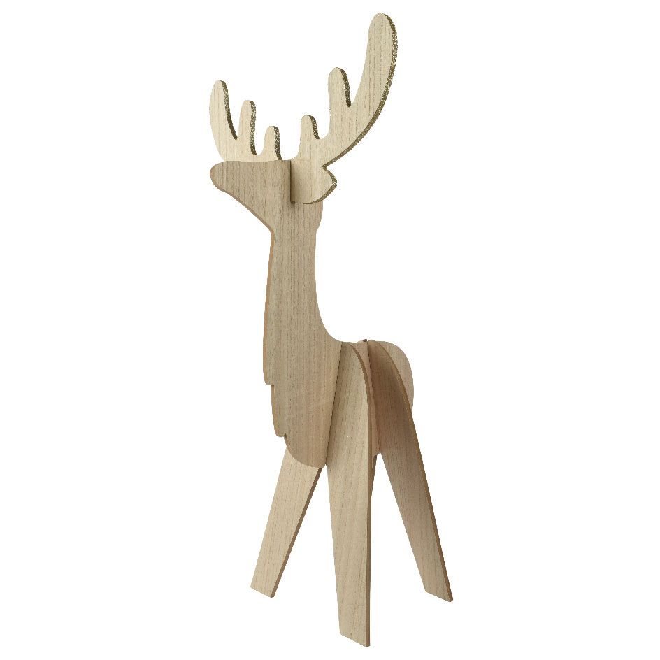 Beauty Home Ξύλινο Τάρανδος 54cm x 18cm x 91cm Beauty Home Ξύλινο Τάρανδος 54cm x 18cm x 91cm