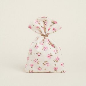 Beauty Home ΠΟΥΓΚΙ 14 x 22 cm ΜΙΝΙ ΦΛΟΡΑΛ ΕΚΡΟΥ