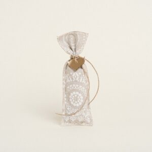 Beauty Home ΠΟΥΓΚΙ 6 x 19 cm ΛΕΥΚΑ ΜΑΝΤΑΛΑ