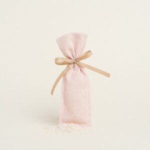 Beauty Home ΠΟΥΓΚΙ ΜΑΚΡΟΣΤΕΝΟ 6 x 19 cm -LUREX ΡΟΖ