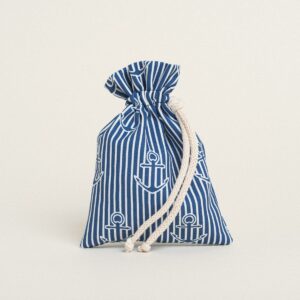 Beauty Home ΠΟΥΓΚΙ ΜΕ ΚΟΡΔΟΝΙ 12 x 17 cm  ΑΓΚΥΡΑ ΡΙΓΕ ΜΠΛΕ