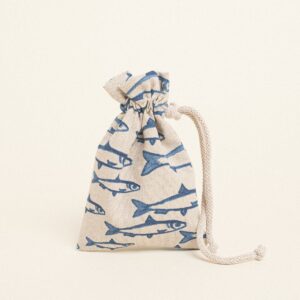 Beauty Home ΠΟΥΓΚΙ ΜΕ ΚΟΡΔΟΝΙ 12 x 17 cm  ΨΑΡΙΑ ΜΕ ΟΨΗ ΖΩΓΡΑΦΙΣΜΕΝΑ ΣΤΟ ΧΕΡΙ