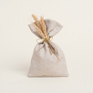 Beauty Home ΠΟΥΓΚΙ ΜΠΕΖ ΜΕ ΧΡΥΣΟ LUREX 12 x 17 cm