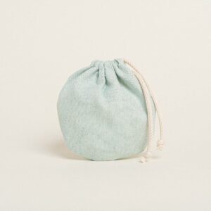 Beauty Home ΠΟΥΓΚΙ ΟΒΑΛ ΜΕ ΚΟΡΔΟΝΙ 13 x 14 cm  ΒΕΡΑΜΑΝ ΧΡΥΣΟ LUREX