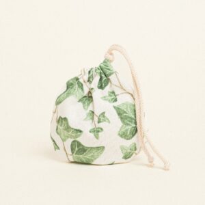 Beauty Home ΠΟΥΓΚΙ ΟΒΑΛ ΜΕ ΚΟΡΔΟΝΙ 13 x 14 cm ΚΙΣΣΟΣ ΜΕ ΟΨΗ ΑΚΟΥΑΡΕΛΑΣ